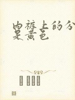 内裤上的分泌物是黄色