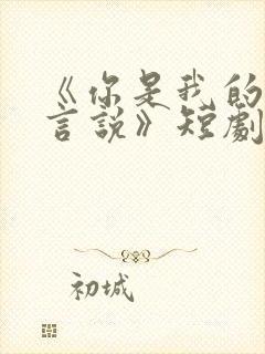 《你是我的不可言说》短剧免费观看