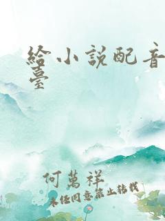 给小说配音的平台