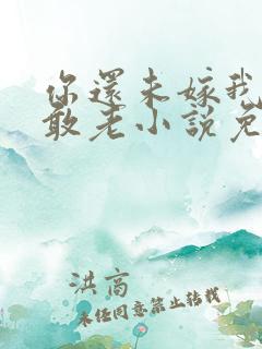 你还未嫁我怎么敢老小说免费阅读