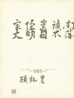 家侄崇祯,打造大明日不落txt下载全本