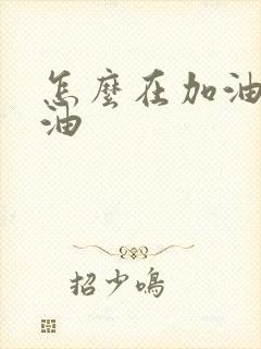 怎么在加油站加油