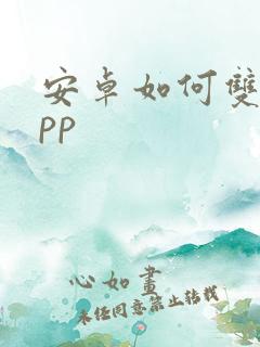 安卓如何双开app