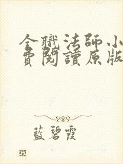 全职法师小说免费阅读原版