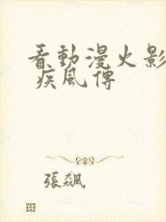 看动漫火影忍者 疾风传