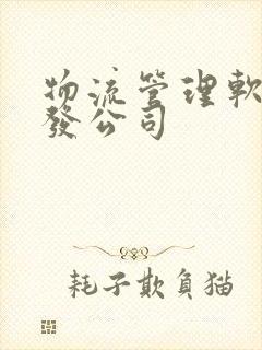 物流管理软件开发公司