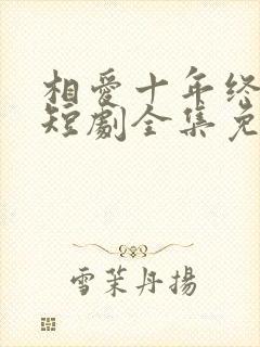 相爱十年终成空短剧全集免费观看