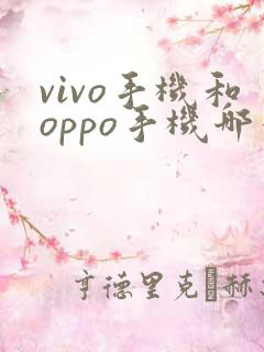 vivo手机和oppo手机哪个更好一些