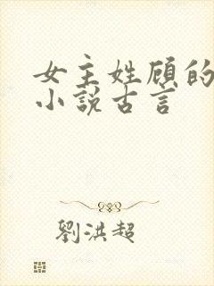 女主姓顾的重生小说古言