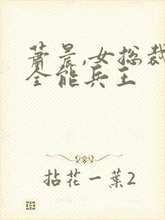 萧晨,女总裁的全能兵王