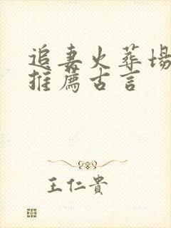 追妻火葬场小说推荐古言