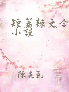 短篇辣文合集 小说