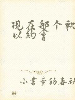 现在那个软件可以约会