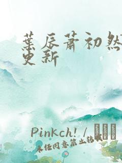 叶辰萧初然继续更新