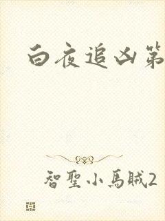 白夜追凶第一季