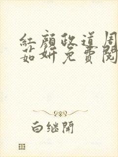 红颜政道周平丁茹妍免费阅读全文