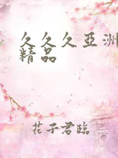 久久久亚洲综合精品