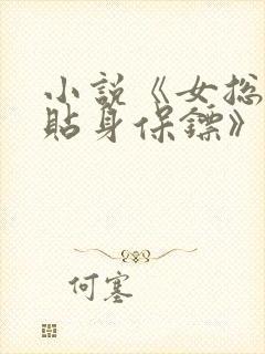 小说《女总裁的贴身保镖》