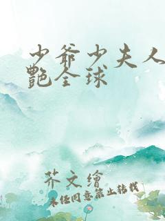 少爷少夫人她惊艳全球