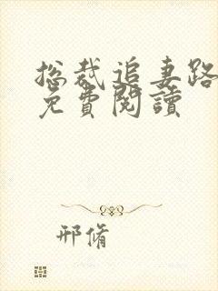 总裁追妻路漫漫免费阅读