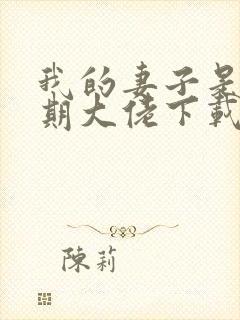我的妻子是大乘期大佬下载txt
