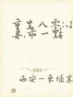 重生八零:小甜妻,乖一点