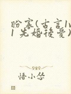 盼寡(古言1v1 先婚后爱)笔趣阁