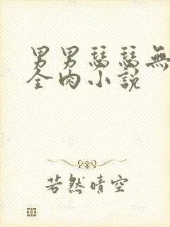 男男瑟瑟无节操全肉小说