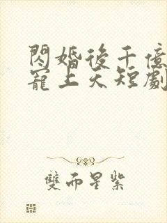 闪婚后千亿老公宠上天短剧全集