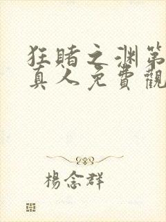 狂赌之渊第二季真人免费观看