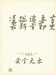 凌总追妻有点甜最新章节更新