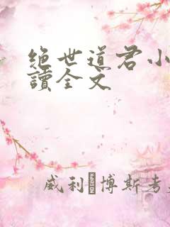 绝世道君小说阅读全文