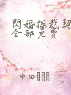 闪婚总裁契约妻全部免费