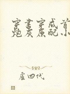 穿书穿成首辅的炮灰原配小说