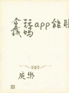 会玩app能赚钱吗