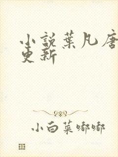 小说叶凡唐若雪更新