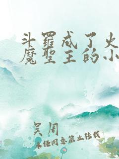 斗罗成了火之恶魔圣主的小说