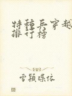 特种兵穿越小说排行榜