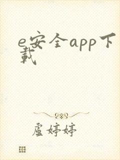 e安全app下载