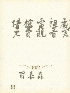 借枪电视剧全集免费观看完整版高清