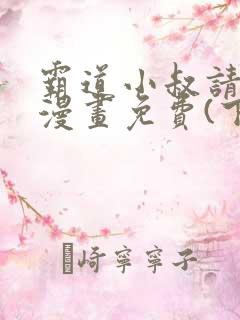 霸道小叔请轻撩漫画免费(下拉式)