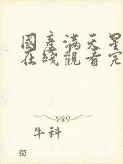 国产满天星电影在线观看完整免费