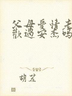 父母爱情老丁喜欢过安杰吗