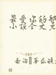 最爱你的那十年小说全文免费