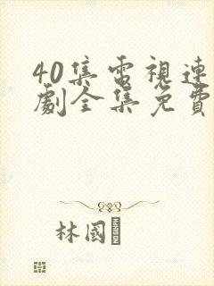 40集电视连续剧全集免费观看下载