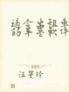 适合出租车接单的平台软件