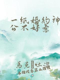 一纸婚约神秘老公不好惹