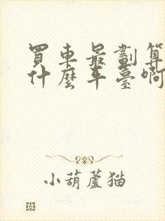 买车最划算的是什么平台啊