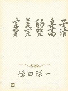 完美的妻子4免费完整高清电视剧在线看