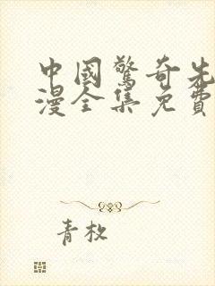 中国惊奇先生动漫全集免费观看